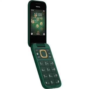 Nokia 2660 Flip, roheline - Mobiiltelefon 1GF011KPJ1A05