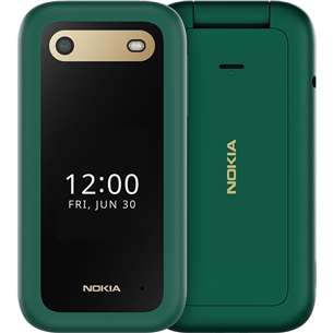 Nokia 2660 Flip, зеленый - Мобильный телефон