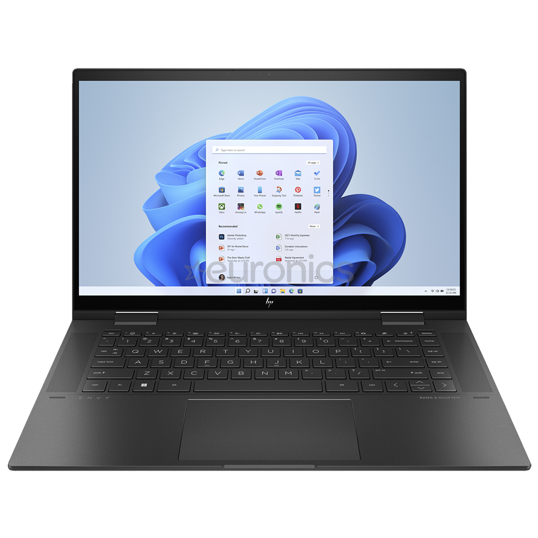 HP ENVY 15 x360 Laptop 15-ew0003ny, 15.6'', FHD, i5, 16 GB, 512 GB, ENG, black - Notebook