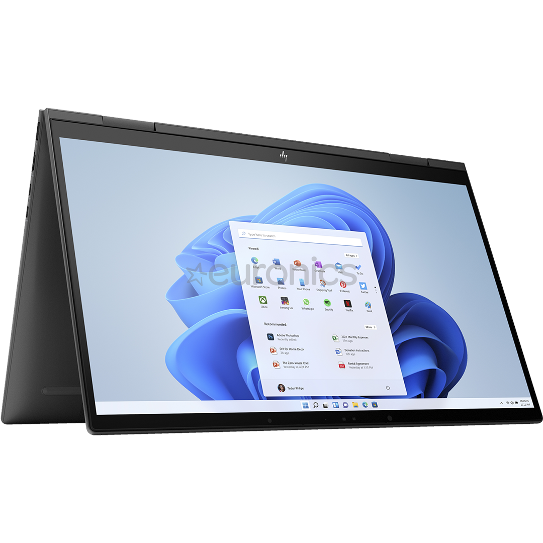 HP ENVY 15 x360 Laptop 15-ew0003ny, 15.6'', FHD, i5, 16 GB, 512 GB, ENG, black - Notebook
