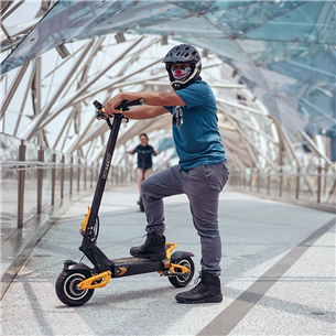 VSETT 10+ Street, 2WD, black/yellow - Electric scooter