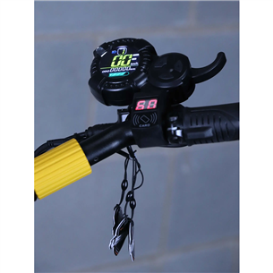 VSETT 10+ Street, 2WD, black/yellow - Electric scooter
