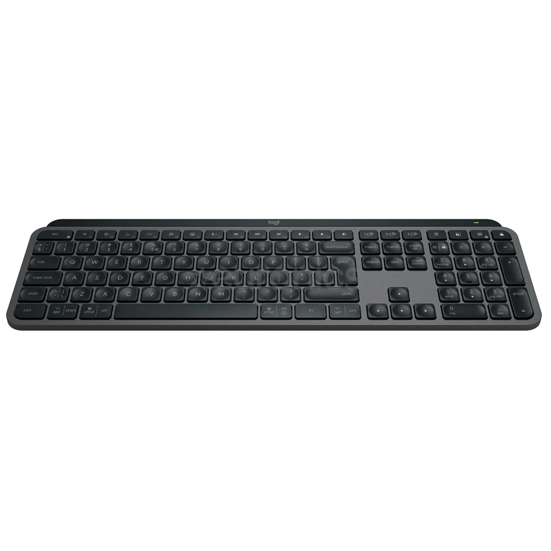 Logitech MX Keys S Plus, US, black - Wireless keyboard
