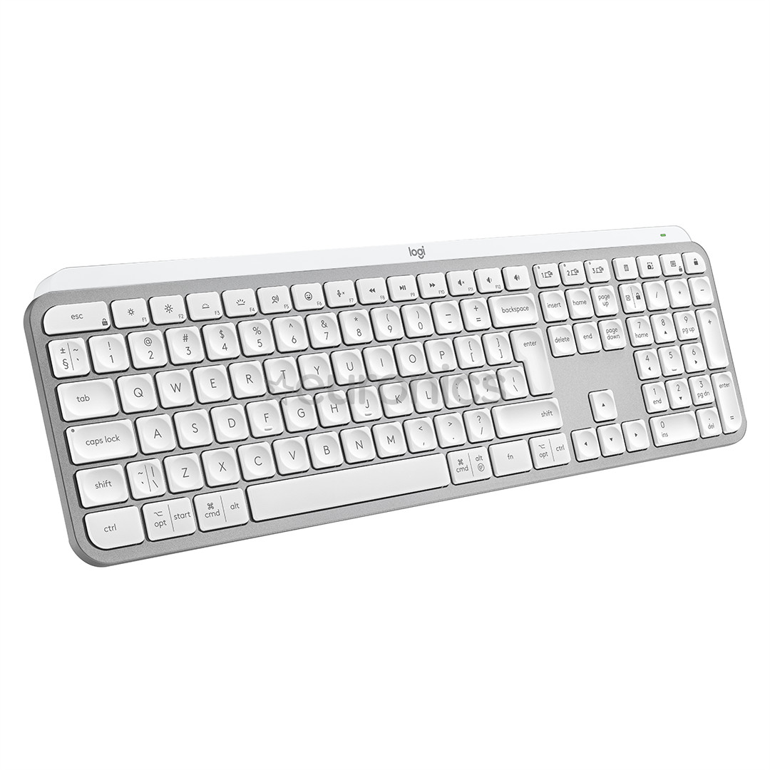 Logitech MX Keys S, US, hall - Juhtmevaba klaviatuur
