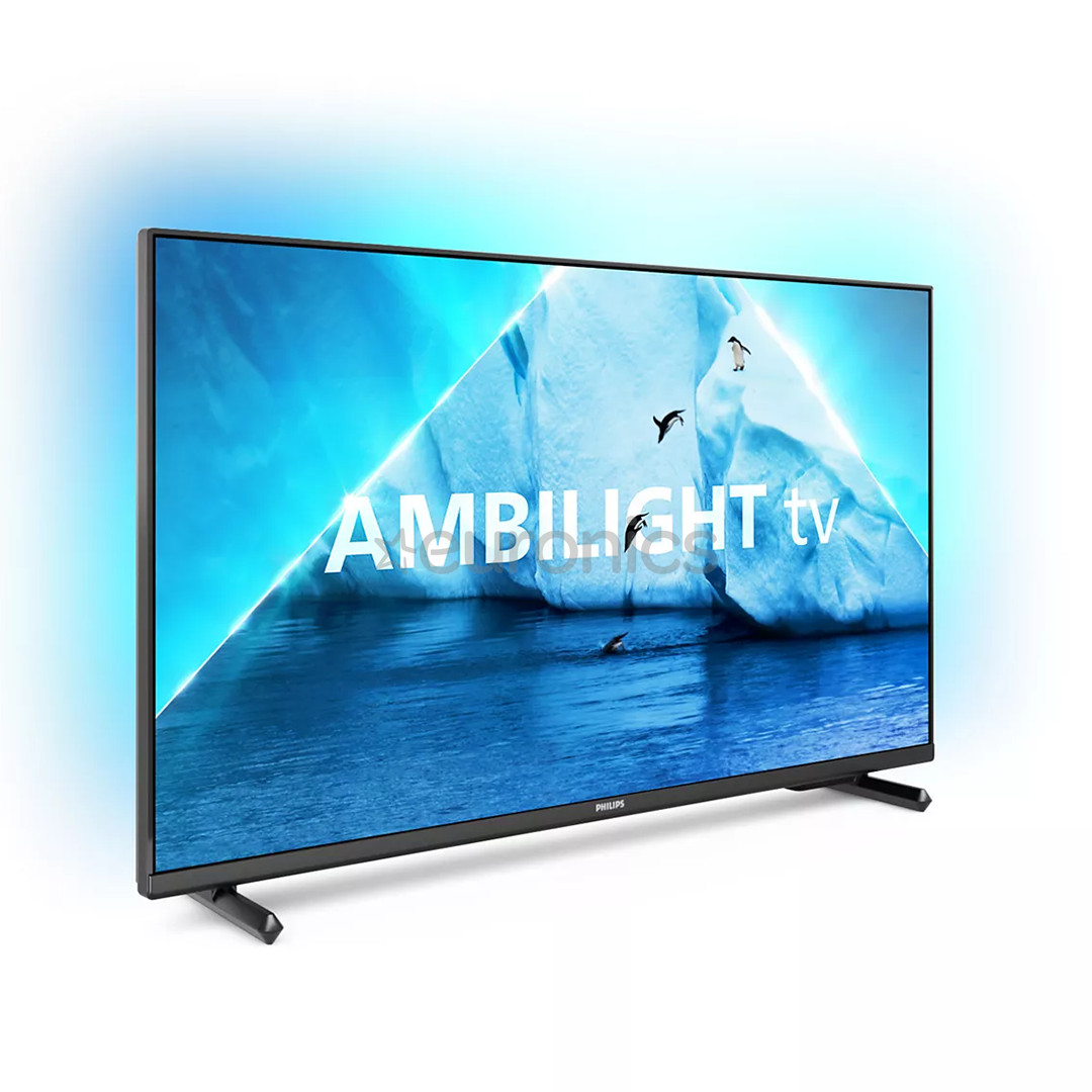 Philips PFS6908, 32'', Full HD, LED LCD, боковые ножки, черный - Телевизор