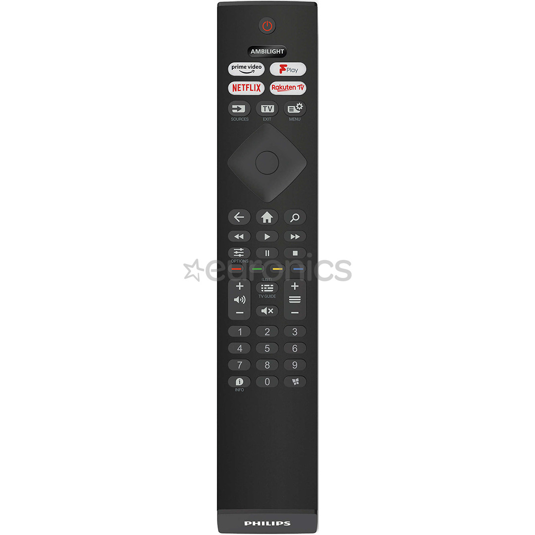 Philips PFS6908, 32'', Full HD, LED LCD, боковые ножки, черный - Телевизор