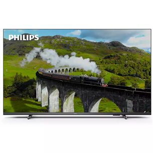 Philips 7608, 65", Ultra HD, LED LCD, feet stand, gray - TV 65PUS7608/12