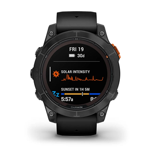 Garmin Fenix 7 Pro Solar, 47 мм, серый - Спортивные часы