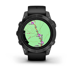 Garmin epix Pro (Gen 2), 47 mm, tumehall/must - Spordikell