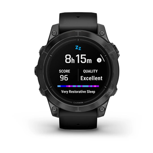 Garmin epix Pro (Gen 2), 47 mm, tumehall/must - Spordikell