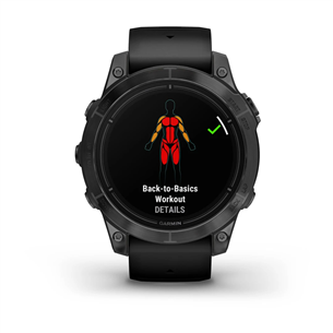 Garmin epix Pro (Gen 2), 47 mm, tumehall/must - Spordikell