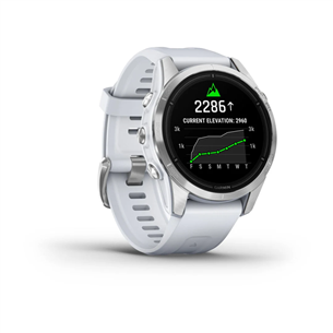 Garmin epix Pro (Gen 2), 42 mm, hõbe/valge - Spordikell