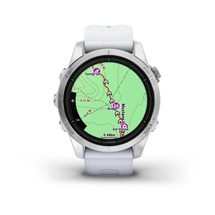 Garmin epix Pro (Gen 2), 42 mm, hõbe/valge - Spordikell