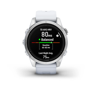 Garmin epix Pro (Gen 2), 42 mm, hõbe/valge - Spordikell