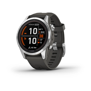 Garmin Fenix 7S Pro Solar, 42 mm, gray - Sports watch