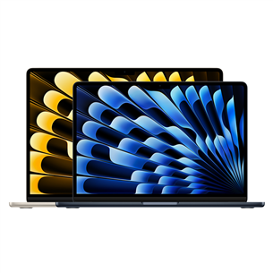 Apple MacBook Air 15" (2023), M2 8C/10C, 8 GB, 256 GB, ENG, hõbedane - Sülearvuti