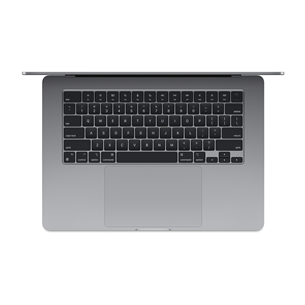 Apple MacBook Air 15" (2023), M2 8C/10C, 8 GB, 256 GB, RUS, kosmosehall - Sülearvuti