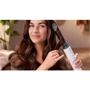 Philips Airstyler 7000 Series, 1000 W, roosa - Pöörlev föön-koolutaja