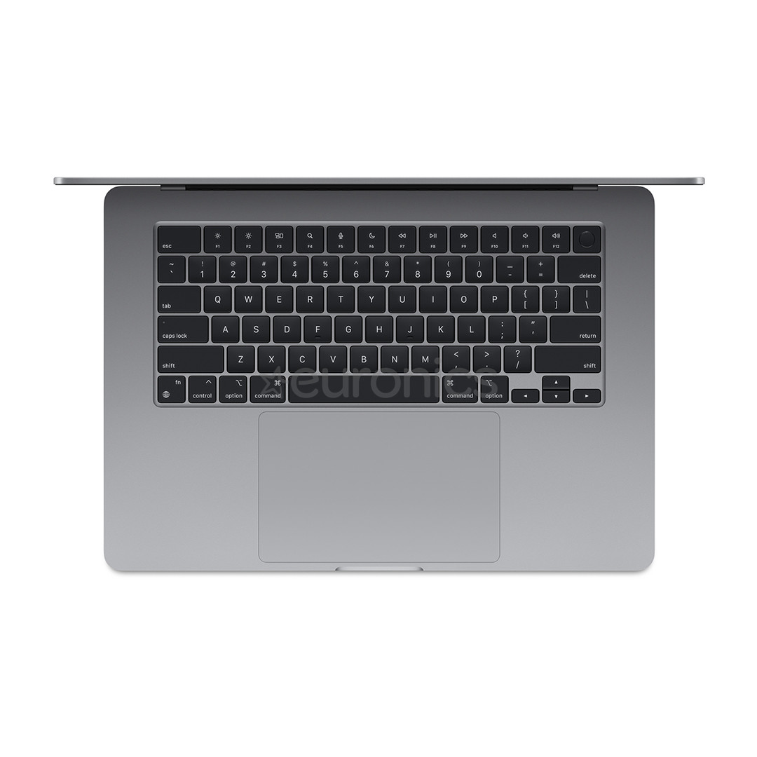 Apple MacBook Air 15" (2023), M2 8C/10C, 8 ГБ, 256 ГБ, SWE, серый космос - Ноутбук