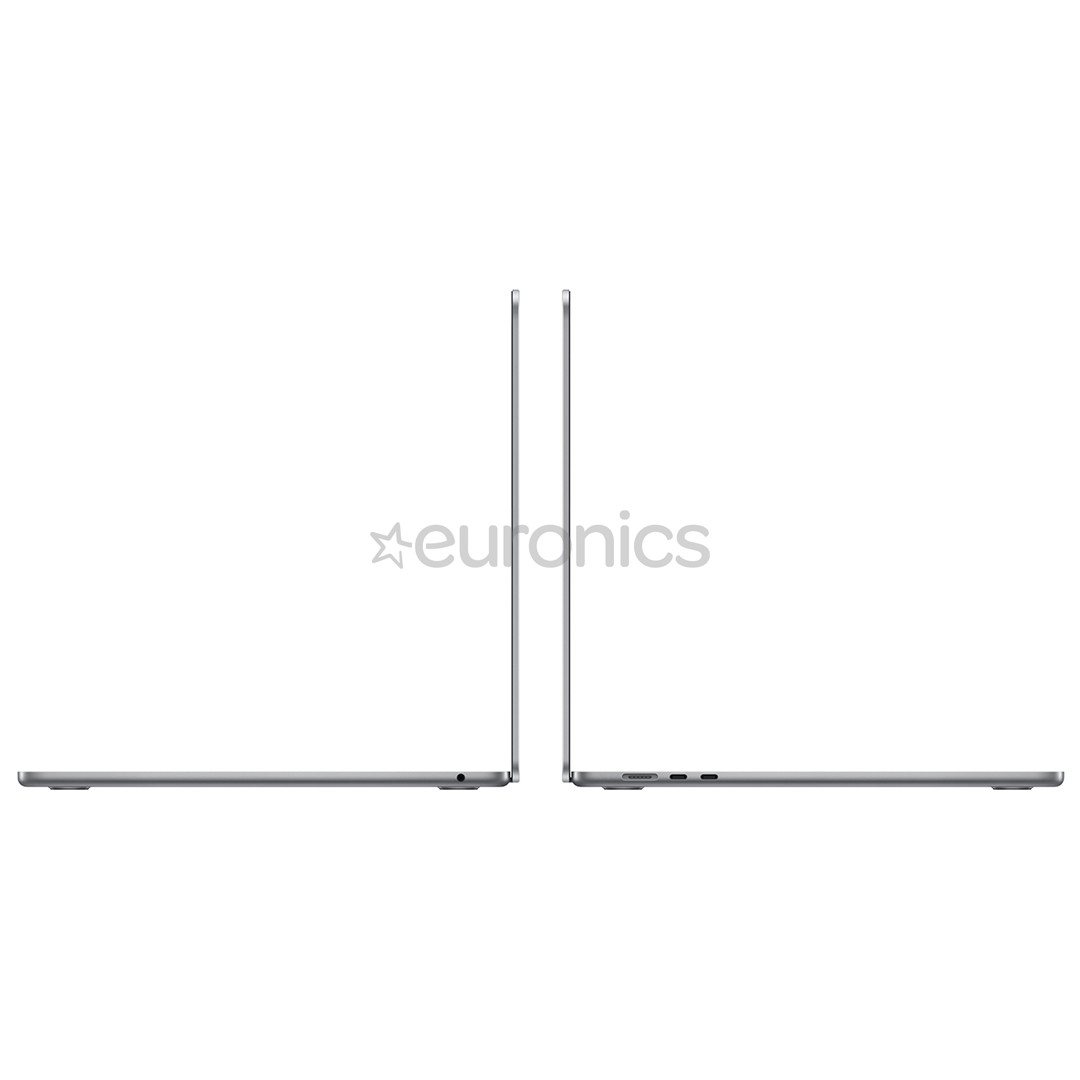 Apple MacBook Air 15" (2023), M2 8C/10C, 8 ГБ, 256 ГБ, SWE, серый космос - Ноутбук