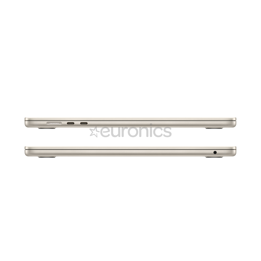 Apple MacBook Air 15" (2023), M2 8C/10C, 8 GB, 256 GB, SWE, starlight - Notebook