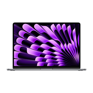 Apple MacBook Air 15" (2023), M2 8C/10C, 8 ГБ, 512 ГБ, SWE, серый космос - Ноутбук