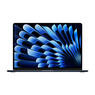 Apple MacBook Air 15" (2023), M2 8C/10C, 8 ГБ, 512 ГБ, SWE, черный - Ноутбук MQKX3KS/A