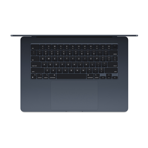 Apple MacBook Air 15" (2023), M2 8C/10C, 8 GB, 512 GB, SWE, must - Sülearvuti