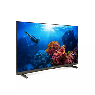 Philips PHS6808, 32", LED LCD, HD, боковые ножки, серый - Телевизор