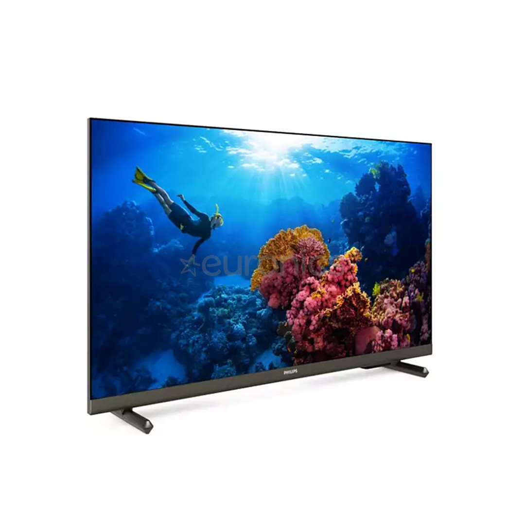 Philips PHS6808, 32", LED LCD, HD, feet apart, gray - TV