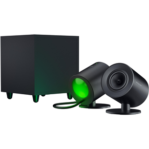 Razer Nommo V2, 2.1, must - Arvutikõlarid