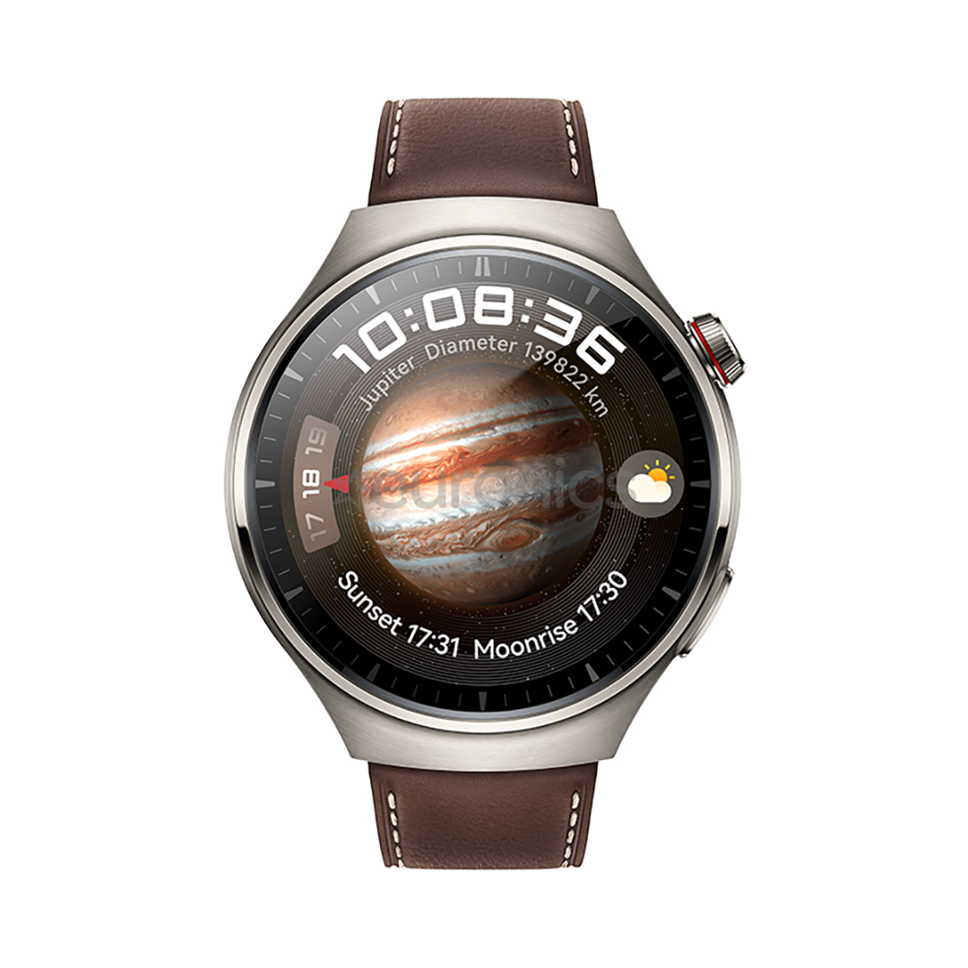 Huawei Watch 4 Pro, 48 мм, серебристый/коричневый - Смарт-часы