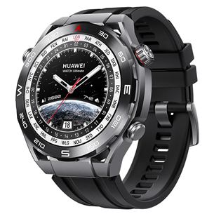 Huawei Watch Ultimate, 48,5 mm, must - Nutikell 55020AGF
