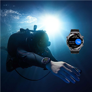 Huawei Watch Ultimate, 48,5 mm, must - Nutikell