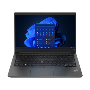 Lenovo ThinkPad E14 Gen 4, 14", FHD, Ryzen 5, 16 GB, 512 GB, must - Sülearvuti 21EB001GMX