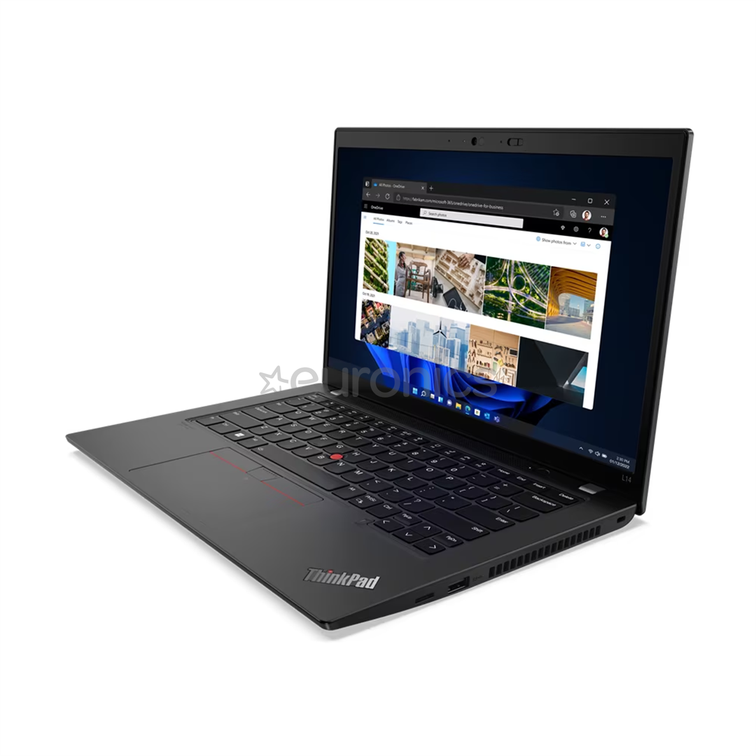 Lenovo ThinkPad L14 Gen 3, 14'', FHD, Ryzen 5, 16 ГБ, 512 ГБ, W11P, SWE, черный - Ноутбук