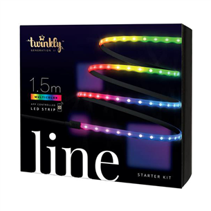 Twinkly Line Starter Kit, 1,5m, black - LED strip