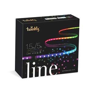 Twinkly Line Extension Kit, 1,5m, must - LED riba pikendus