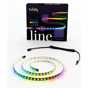 Twinkly Line Extension Kit, 1,5m, must - LED riba pikendus