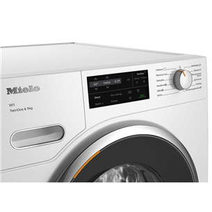 Miele, 9 kg, sügavus 64,3 cm, 1400 p/min - Eestlaetav pesumasin