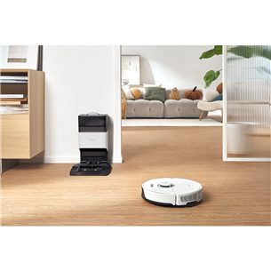 Roborock S8+, Wet & Dry, white - Robot vacuum cleaner