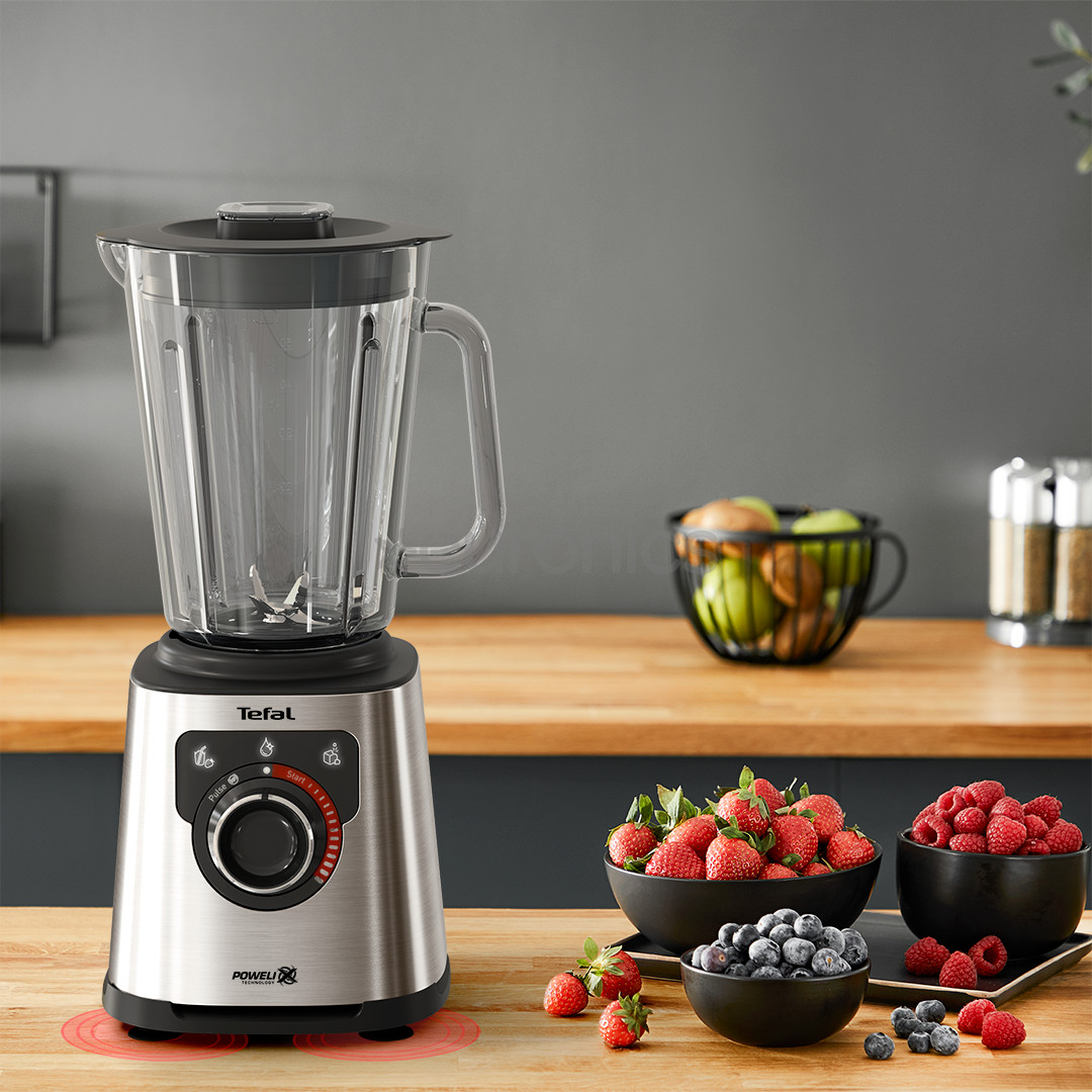 Tefal PerfectMix +, 1200 W, grey - High speed blender