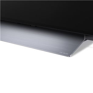 LG OLED evo C3, 48'', Ultra HD, OLED, jalg keskel, hall - Teler