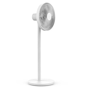 Xiaomi Mi Smart Standing Fan 2, 15 W, valge - Põrandaventilaator