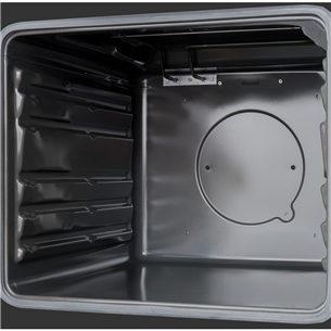 Hansa, 67 L, 60 cm, white - Gas cooker with electric oven