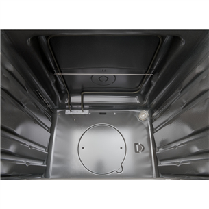 Hansa, 67 L, 60 cm, white - Gas cooker with electric oven