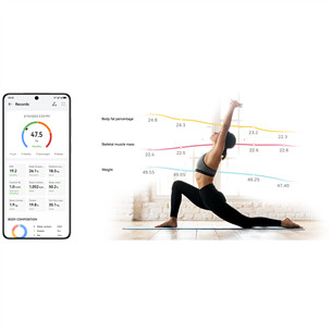 Huawei Scale 3 Bluetooth Edition, valge - Diagnostiline saunakaal