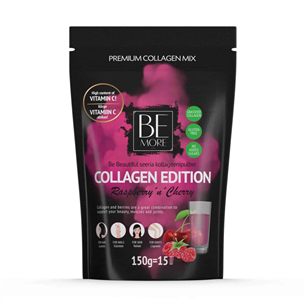 Be More Collagen Edition Raspberry 'n' Cherry, 150 г - Коллагеновый порошок 4744806010394