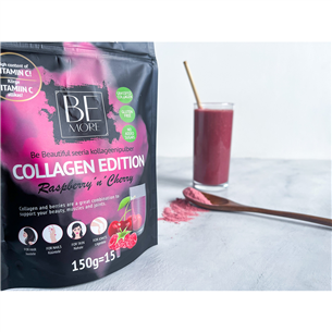 Be More Collagen Edition Raspberry 'n' Cherry, 150g - Kollageenipulber