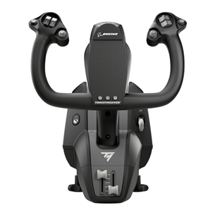 Thrustmaster TCA Yoke Boeing Edition, must - Lennusimulaatori juhtkang